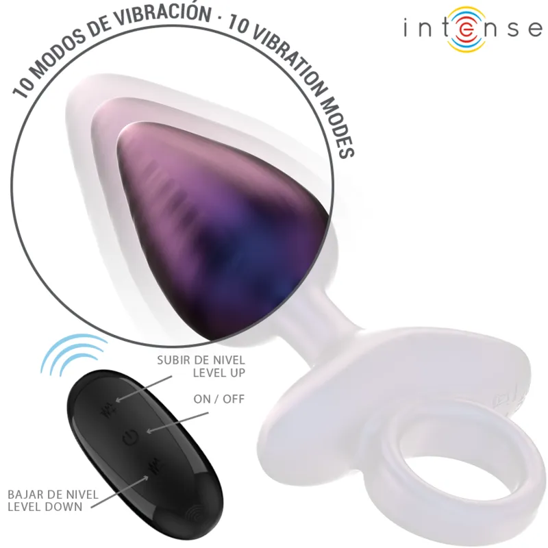 Plug Anal Vibrant En Silicone Avec Télécommande - Image 3