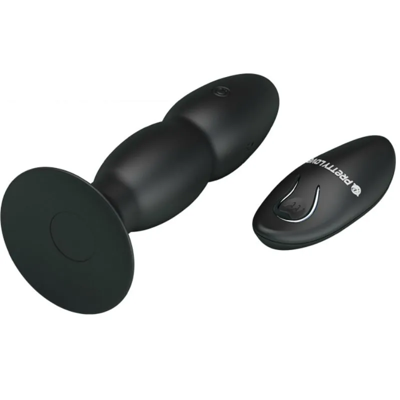 Plug Anal Vibrant Noir Avec Télécommande - Image 6