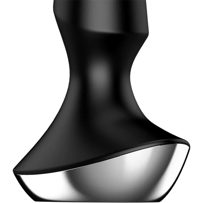 Plug Anal Vibrant Silicone Contrôle Application - Image 3