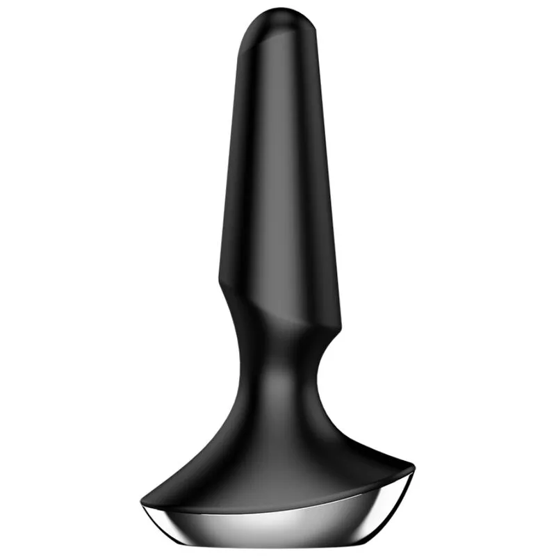 Plug Anal Vibrant Silicone Contrôle Application - Image 4