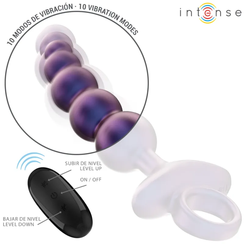 Plug Anal Vibrant Silicone Étanche Télécommande - Image 6