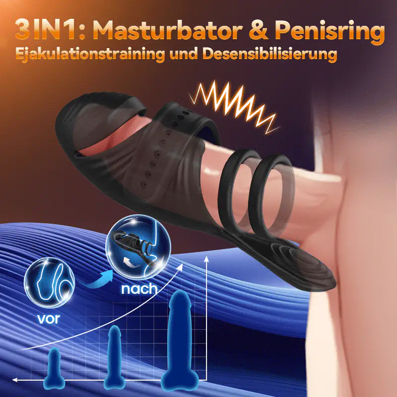Emma - Penisvibrator mit 7 Vibrationen zur Ejakulationsverzögerung - Image 2