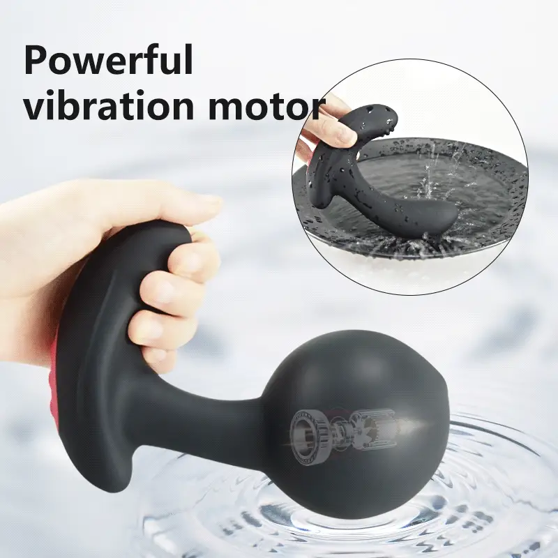 Remote Control Inflatable Anal Plug Vibrator & Prostate Massager - Image 4
