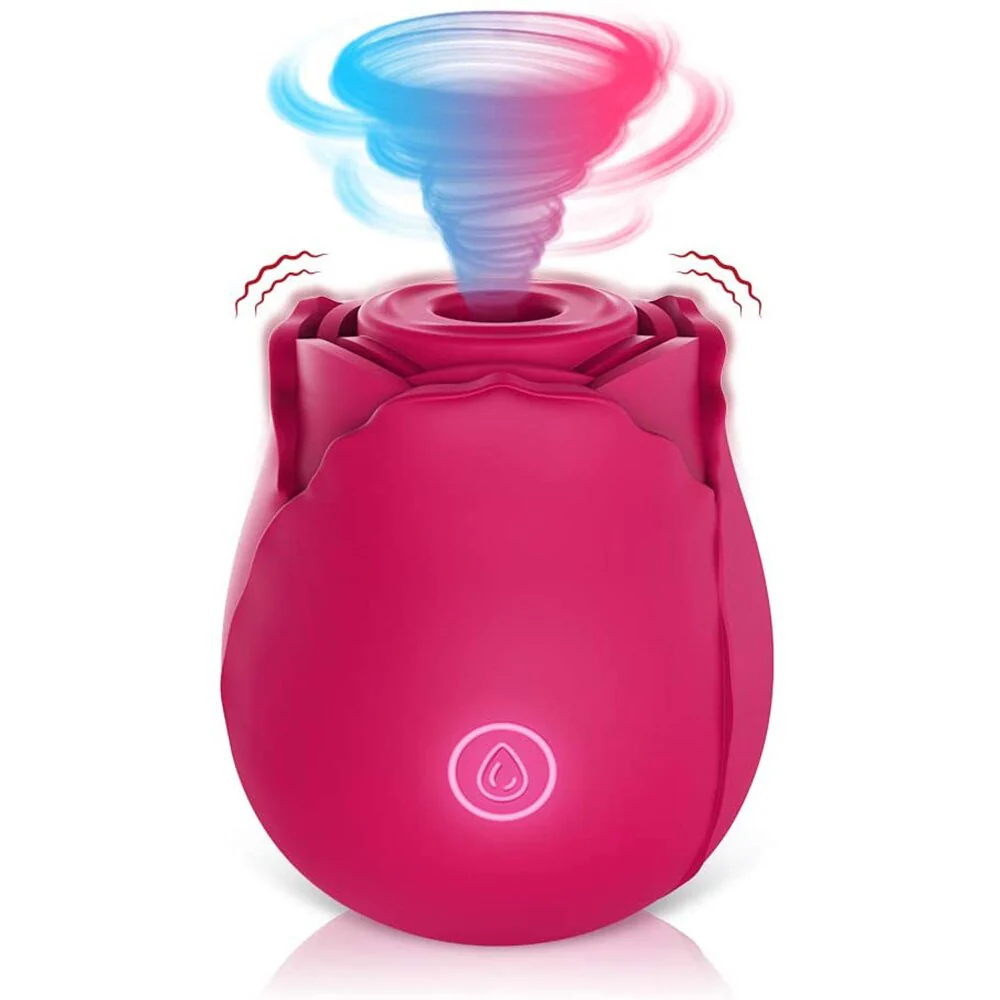 Rose Shape Vagina Sucking Vibrator