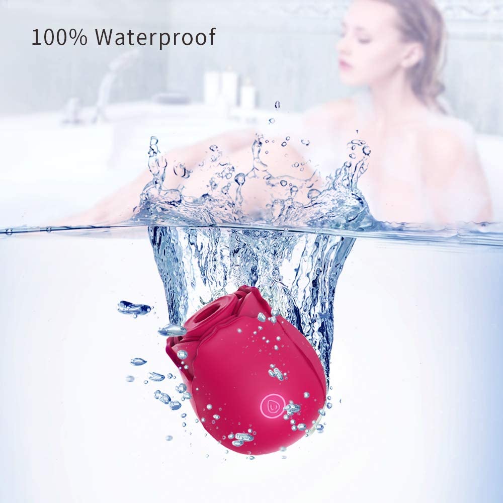 Rose Shape Vagina Sucking Vibrator - Image 6