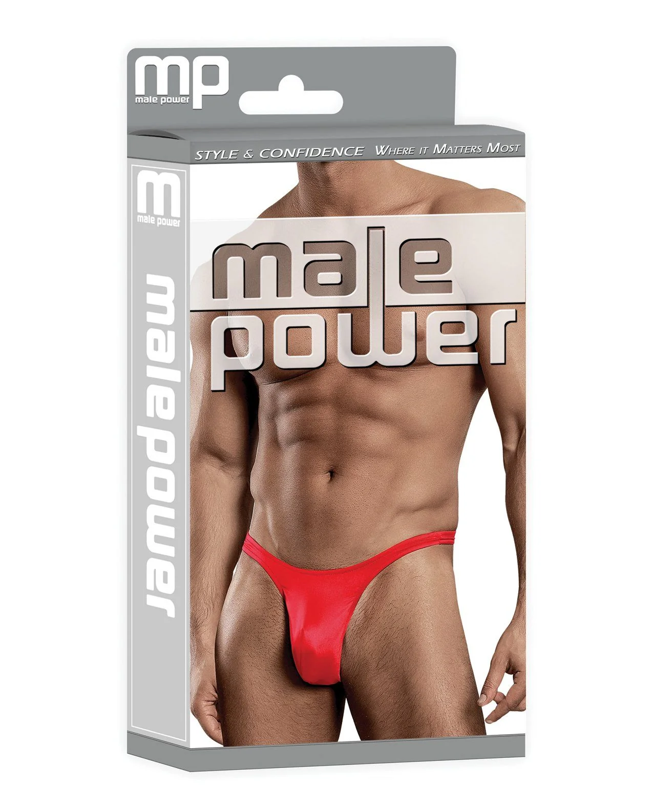 Satin Bong Thong - Red - Image 3