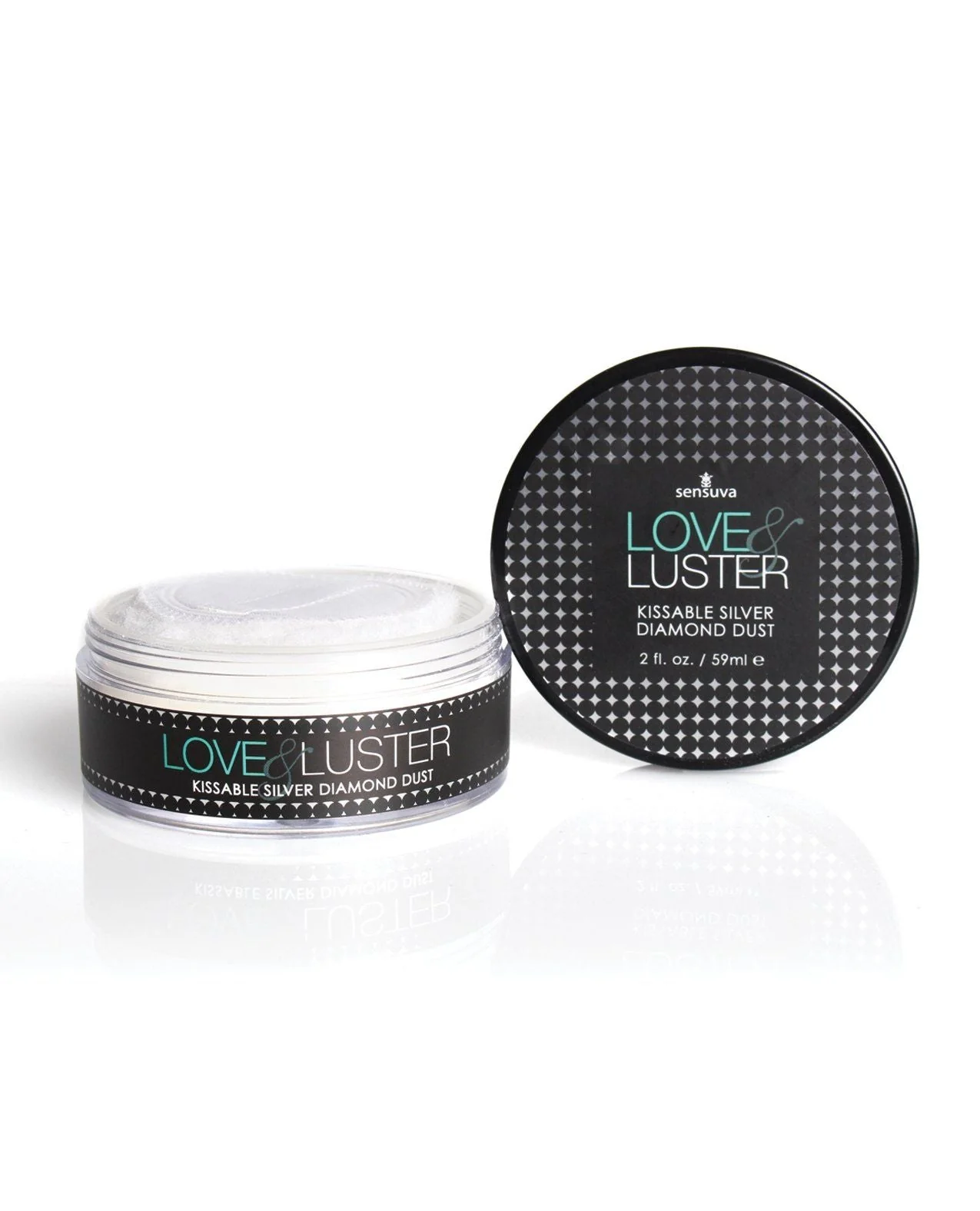 Sensuva Love & Luster Kissable Diamond Dust - 2 oz Jar - Image 2