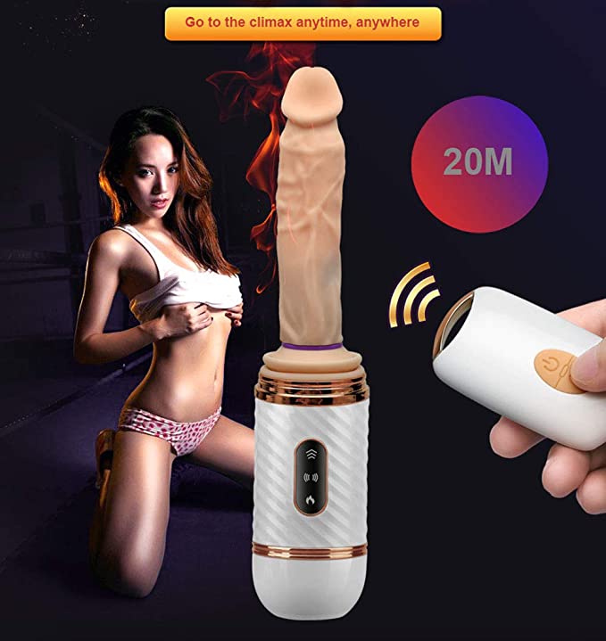 LUSTY AGE Remote Control Heating Telescopic Automatic Sex Machine G-bliss O-maker Toy - Image 3