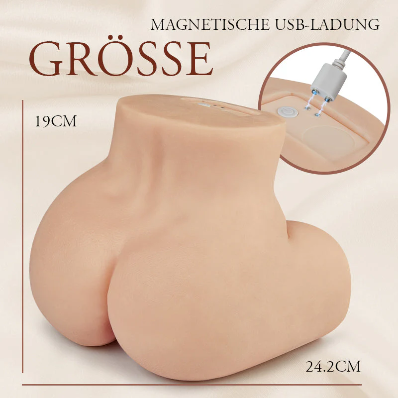 Alisa Vibrieren Realistische Masturbatoren mit Doppelte Eingang 2,5kg - Image 11