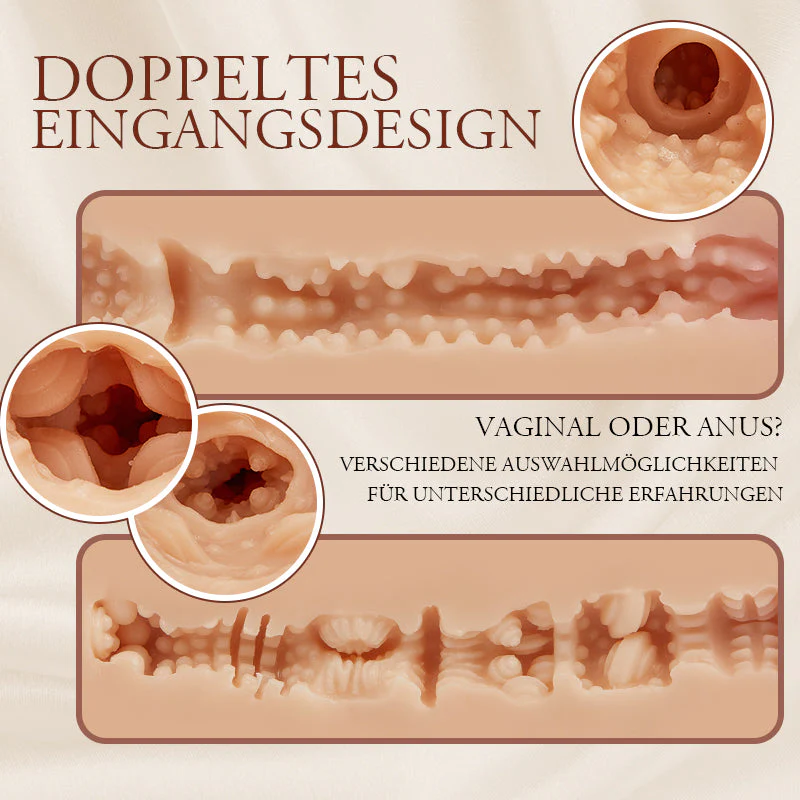 Alisa Vibrieren Realistische Masturbatoren mit Doppelte Eingang 2,5kg - Image 9