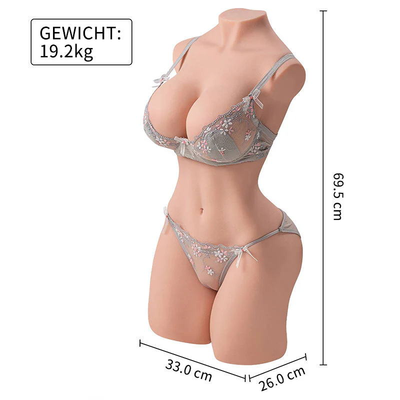ERIKA Großes Brust E-Cup Sexpuppen Doppelkanal Realistisches Sexpuppen - Image 6