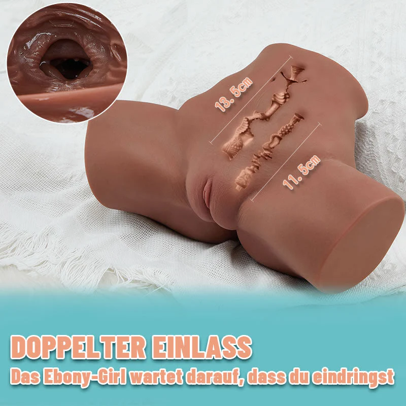 【NEU】OYA Dual-Kanal Realistische Verlockende Sex-Puppe in Braun - Image 4