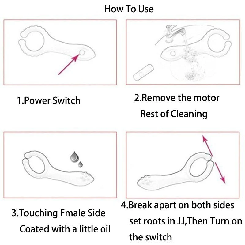 Spot Clitoris Stimulator Dildo Anal With Butt Plug Vibrator - Image 6