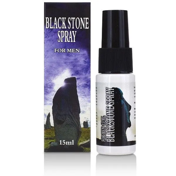 Spray Retardateur Éjaculation Black Stone - Image 2