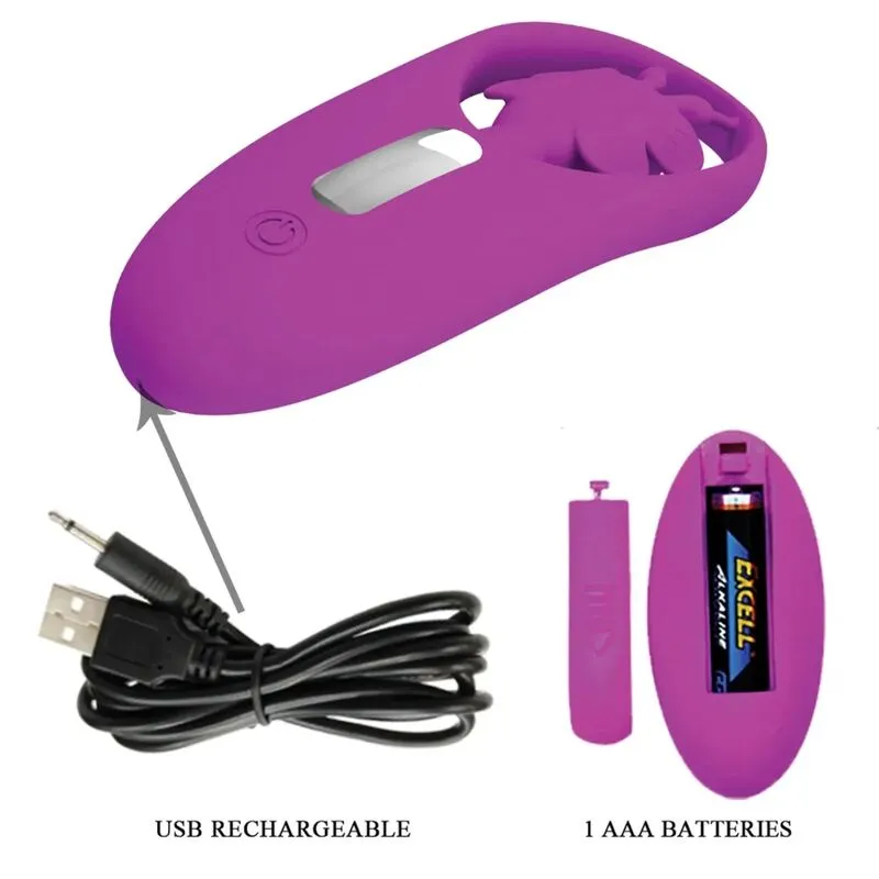 Stimulateur Clitoridien Discret Silicone Télécommande - Image 3