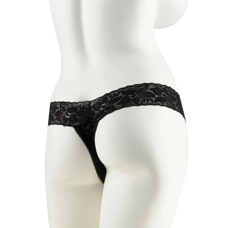 String Sexy À Taille Basse Avec Œuf Vibrant Télécommandé - Image 7