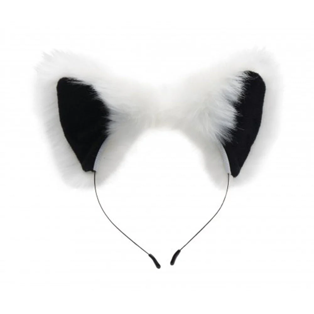 White Fox Tail and Ears Set - Image 3