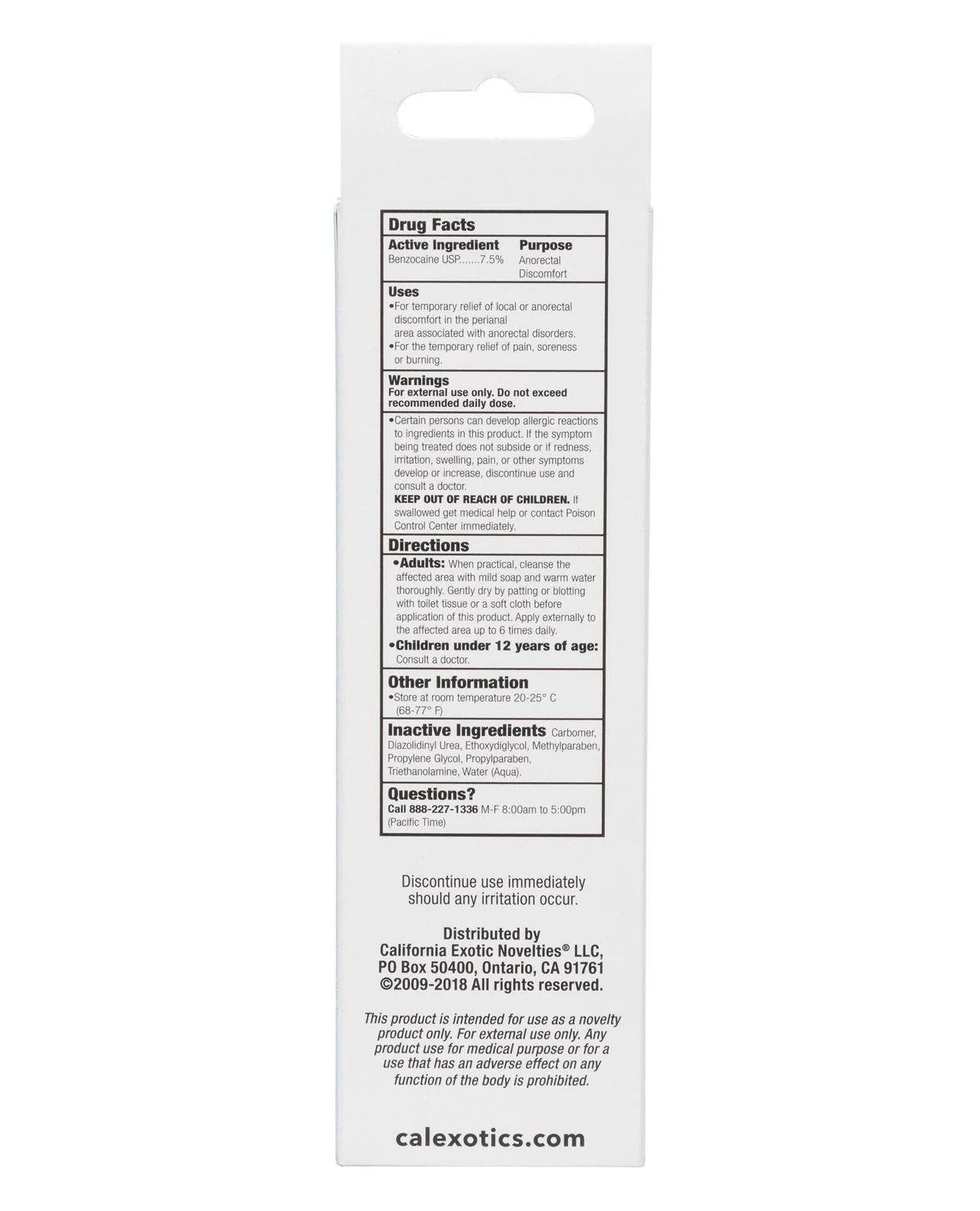 Tush Eze Desensitizing Gel - 1.5 oz - Image 2