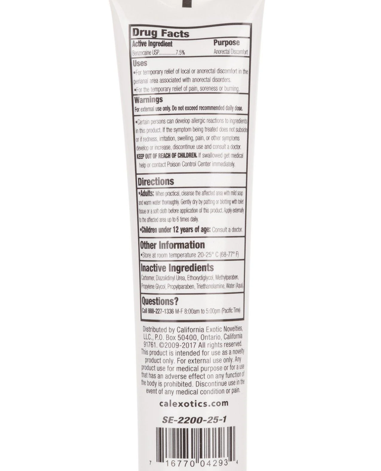Tush Eze Desensitizing Gel - 1.5 oz - Image 4