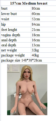 US In Stock - 157cm/5ft2 Medium Boobs Blonde Sex Doll - Hebe - Image 33