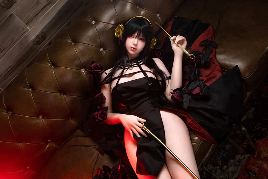 US In Stock - 158cm/5ft2 C-cup SPY×FAMILY Yor Forger Anime TPE Sex Doll - #194 - Image 17