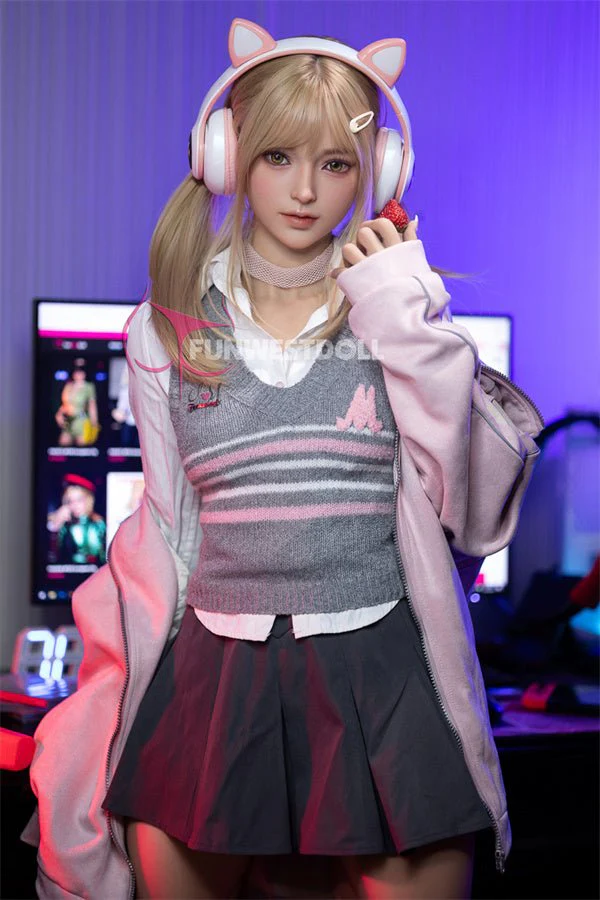 US In Stock - 159cm/5ft3 A-cup American Cosplay TPE Sex Doll - #038 Natural Alice