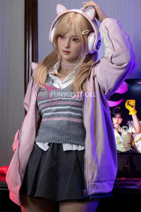 US In Stock - 159cm/5ft3 A-cup American Cosplay TPE Sex Doll - #038 Natural Alice - Image 10