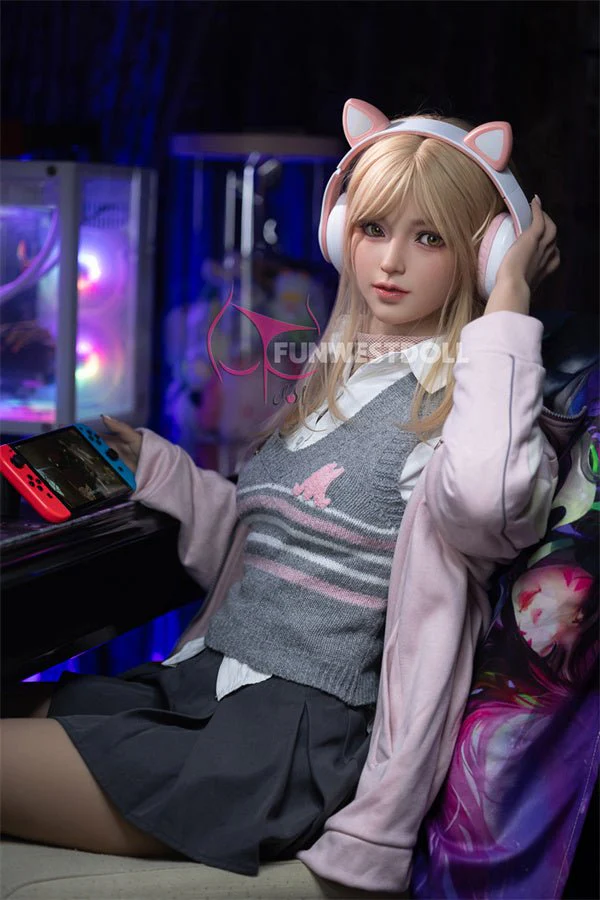 US In Stock - 159cm/5ft3 A-cup American Cosplay TPE Sex Doll - #038 Natural Alice - Image 3