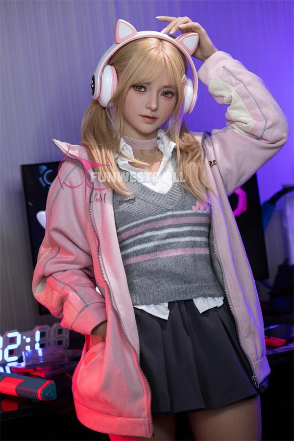 US In Stock - 159cm/5ft3 A-cup American Cosplay TPE Sex Doll - #038 Natural Alice - Image 8