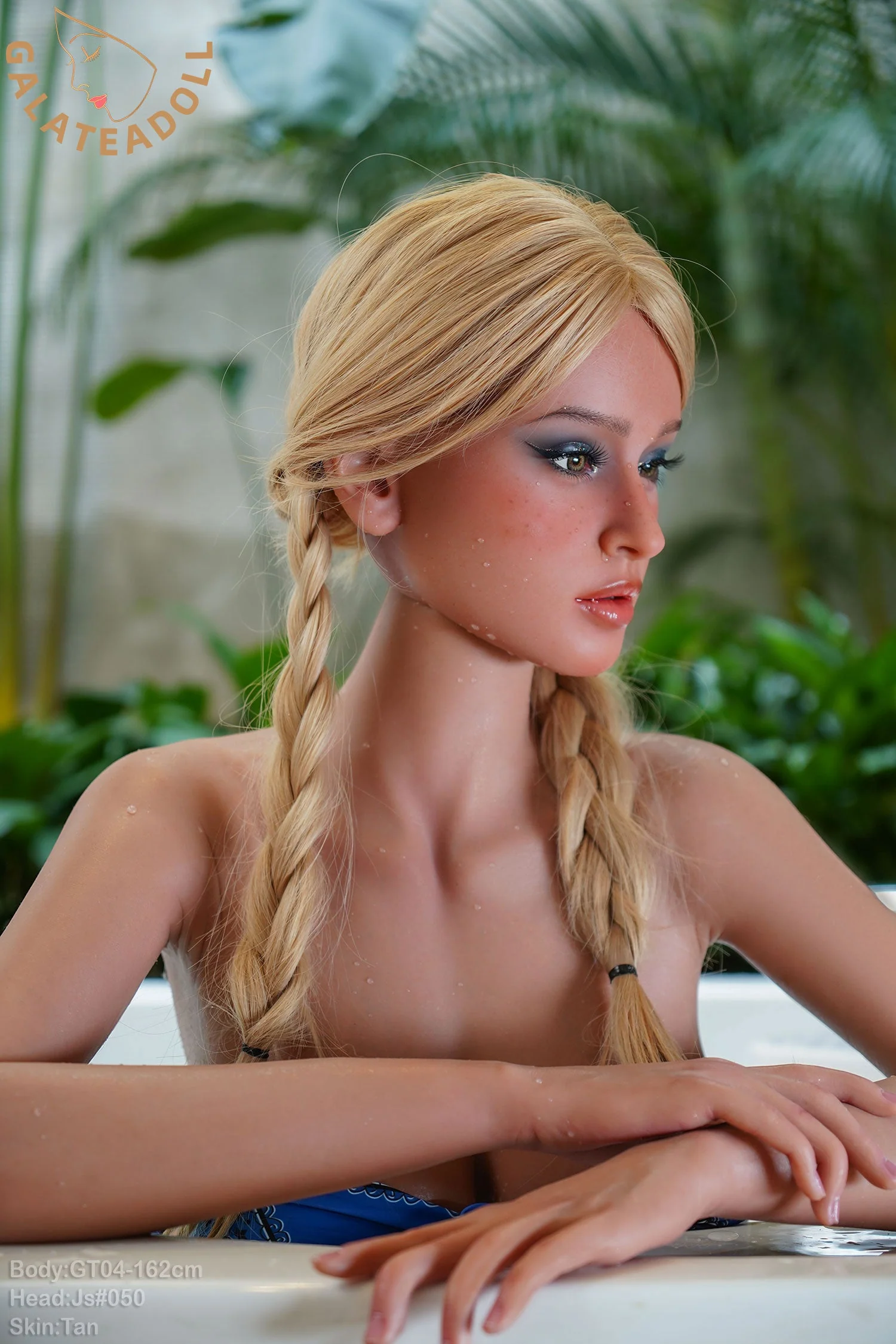 US In Stock - 162cm/5ft4 E-cup Real Skin Texture Silicone Sex Doll – JS050 Tan - Image 12