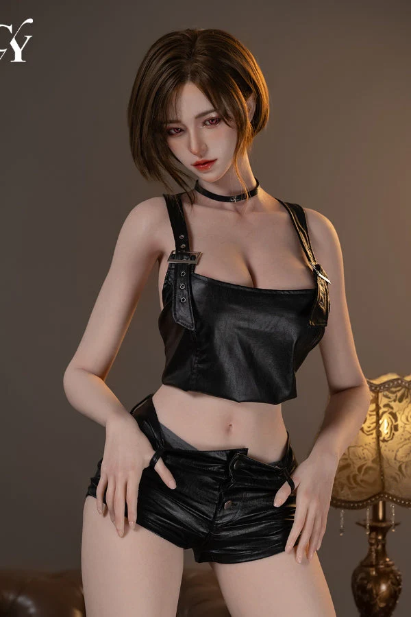 US In Stock - 168cm/5ft6 F-Cup Real Skin Textured Silicone Sex Doll - Wan Short Hair - Image 4