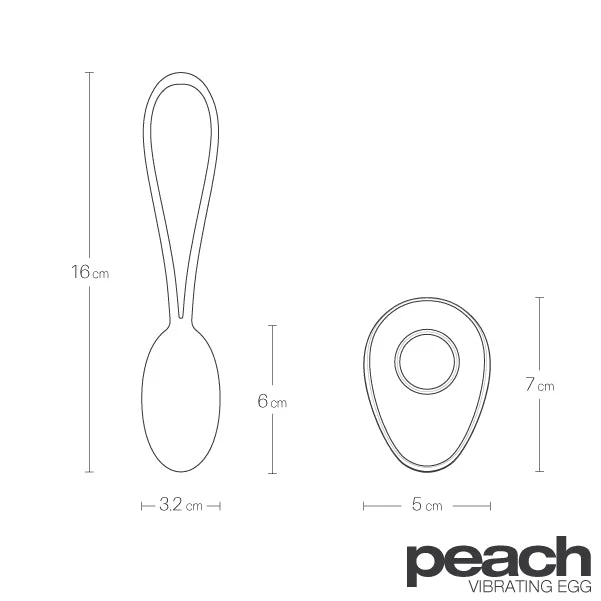 Peach Rechargeable Egg - Image 6