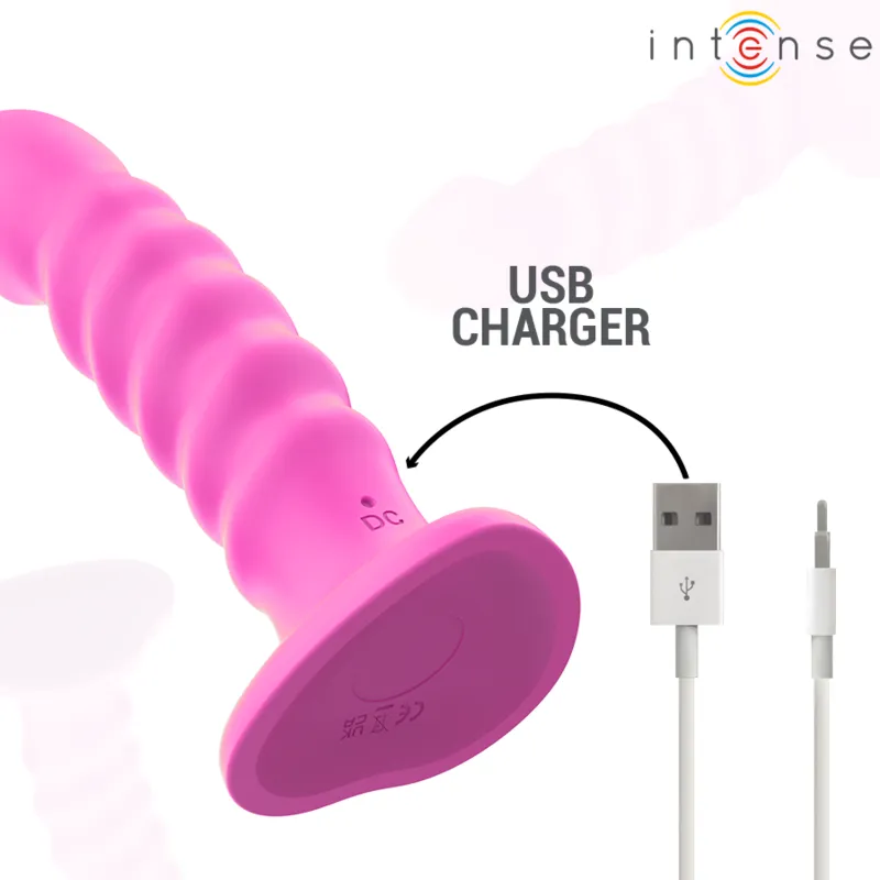 Vibrateur Rose Silicone Étanche Télécommande - Image 3