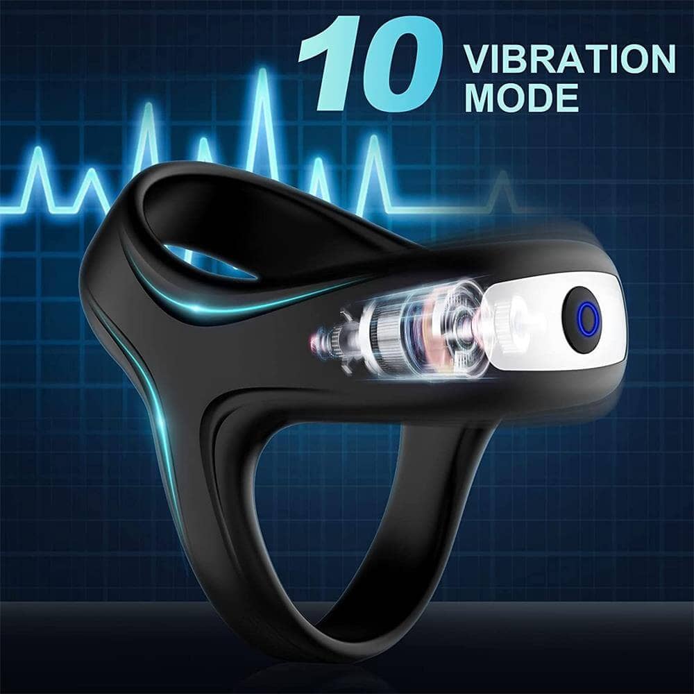 Vibrating Penis Ring for Men Erection Support - Image 2