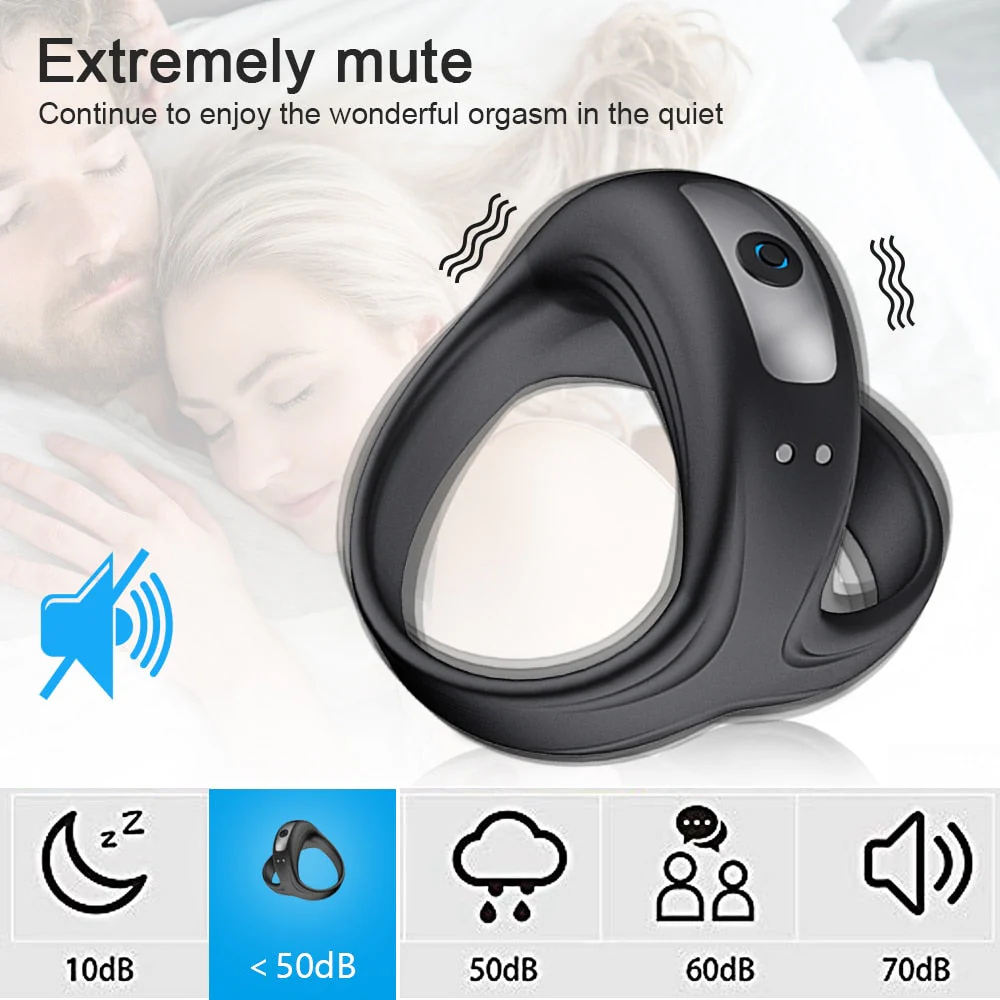 Vibrating Penis Ring for Men Erection Support - Image 8