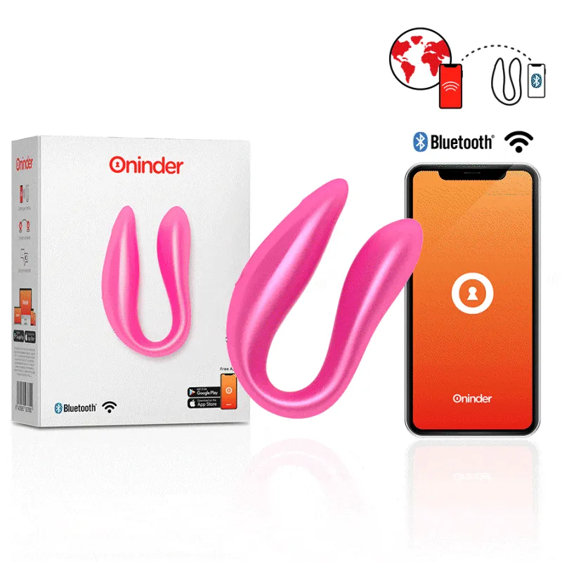 Vibromasseur Couple Connecté Application Waterproof