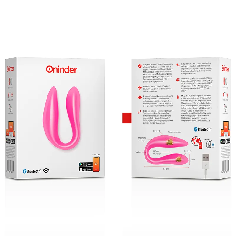 Vibromasseur Couple Connecté Application Waterproof - Image 2