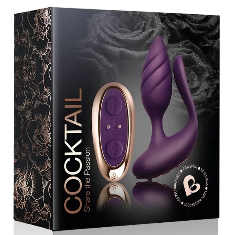 Vibromasseur Couple Silicone Télécommandé Étanche - Image 2