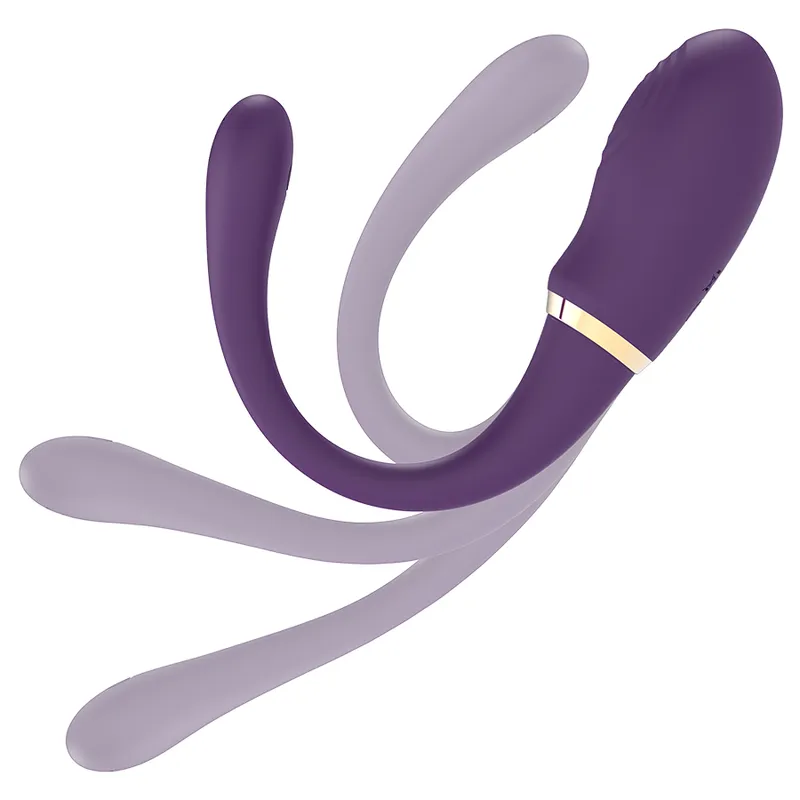 Vibromasseur Double Pénétration Silicone Télécommandé - Image 8