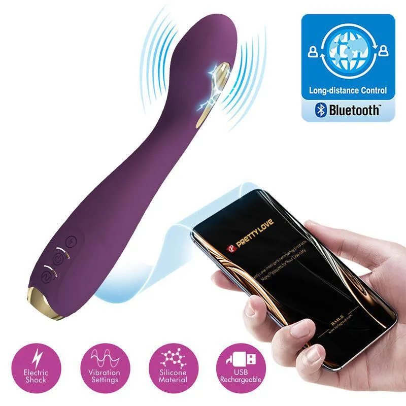 Vibromasseur Électrique Contrôlable Application Silicone - Image 12