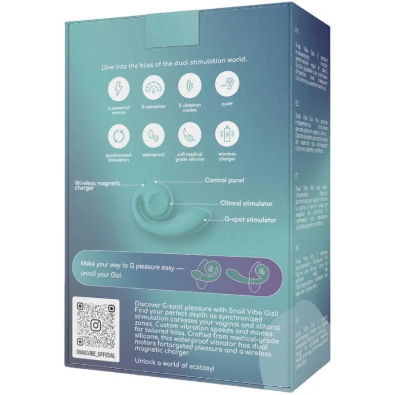 Vibromasseur Silicone Compact Double Stimulation - Image 2