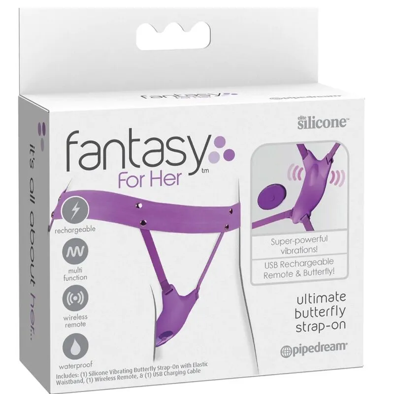 Vibromasseur Strap-On Télécommandé Silicone Rechargeable - Image 5