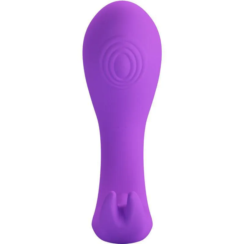 Vibromasseur Télécommandé Silicone Violet Rechargeable - Image 7