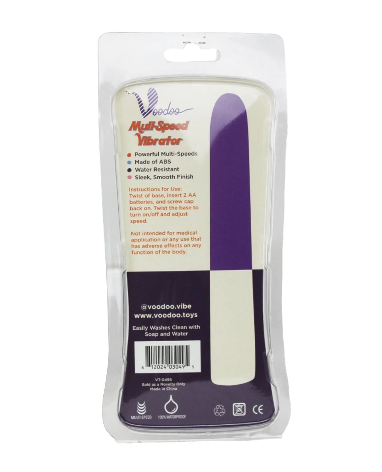 Voodoo 7" Vibe - Purple - Image 2