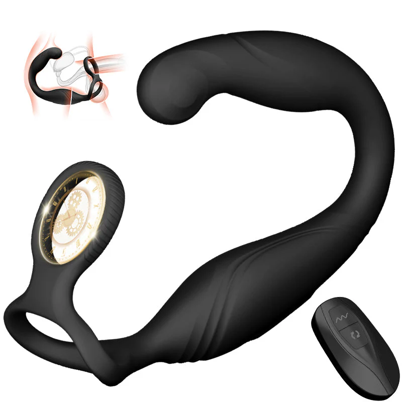 Warrior - C-förmiger Prostatamassager mit 10 schwingenden Vibrationen für Männer, Paare, Schwule - Image 2