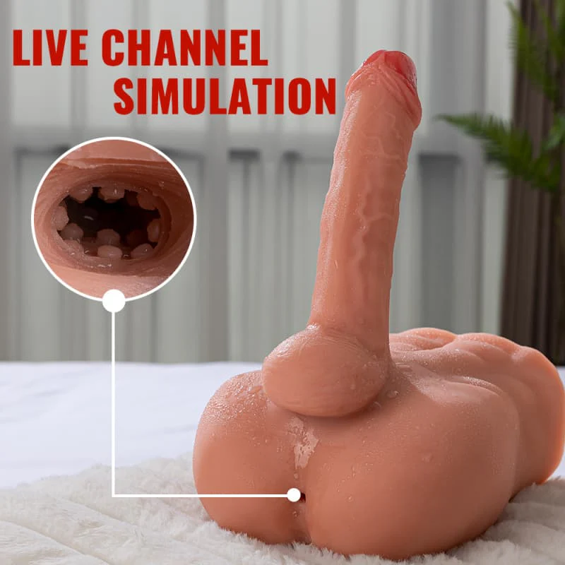 BARTLETT II Gerneration Brown Realistische männliche Puppe mit Dildo - Image 5