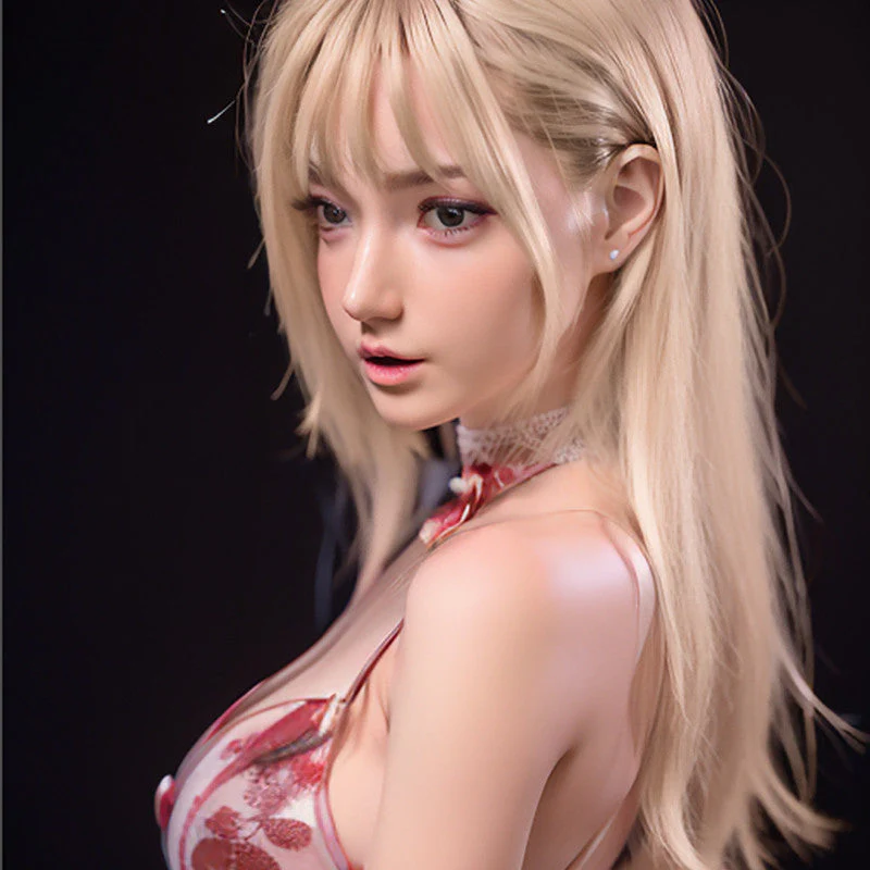 Cherry – 148 cm blond braunäugige Blütenblatt puppe, die ultimative Wahl für Sex - Image 7